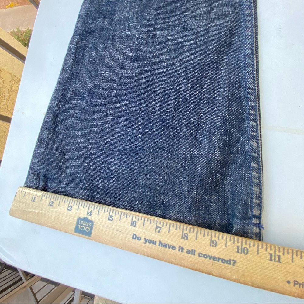 Juicy Couture Flare Jeans 27 Low Rise Bell Bottom Dark Wash Y2K USA HTF - Picture 9 of 14